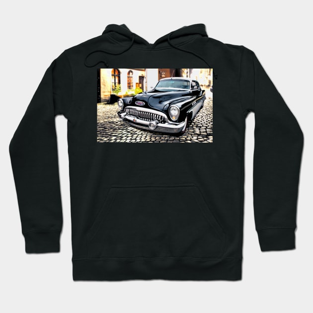 Buick Super Riviera 1953 Hoodie by Burtney